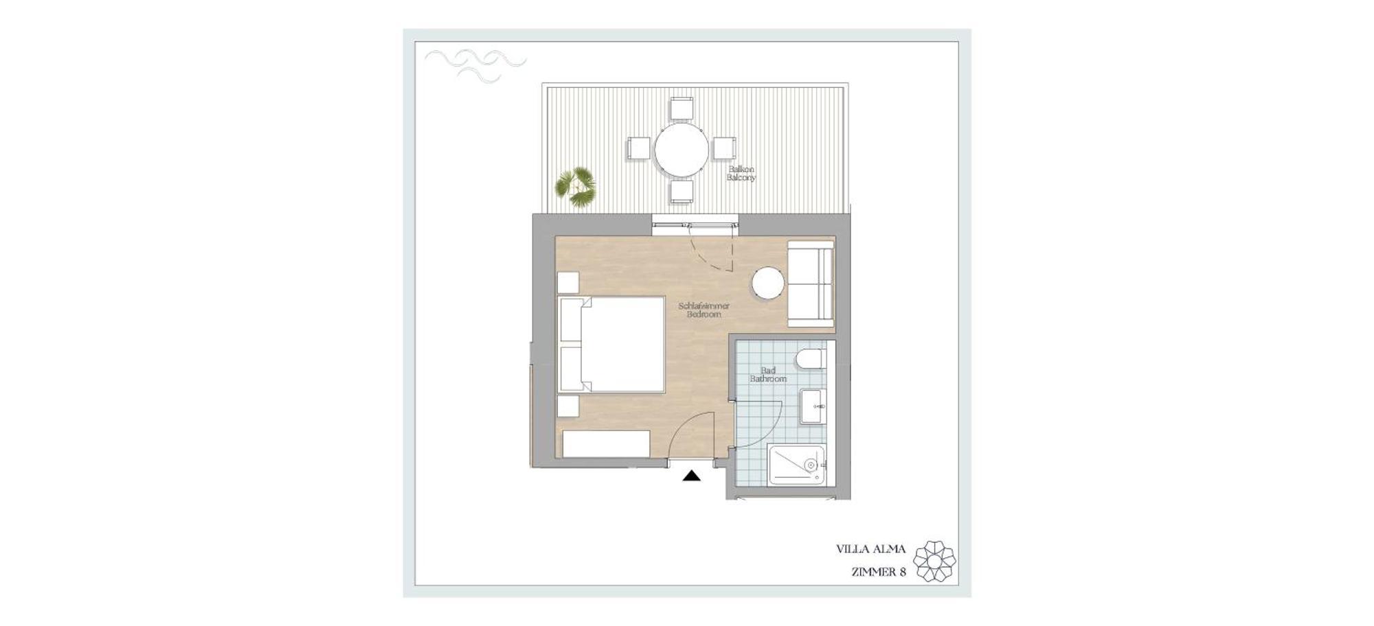 Villa Alma - A Lakeside Boutique Hotel 성길벤 객실 사진