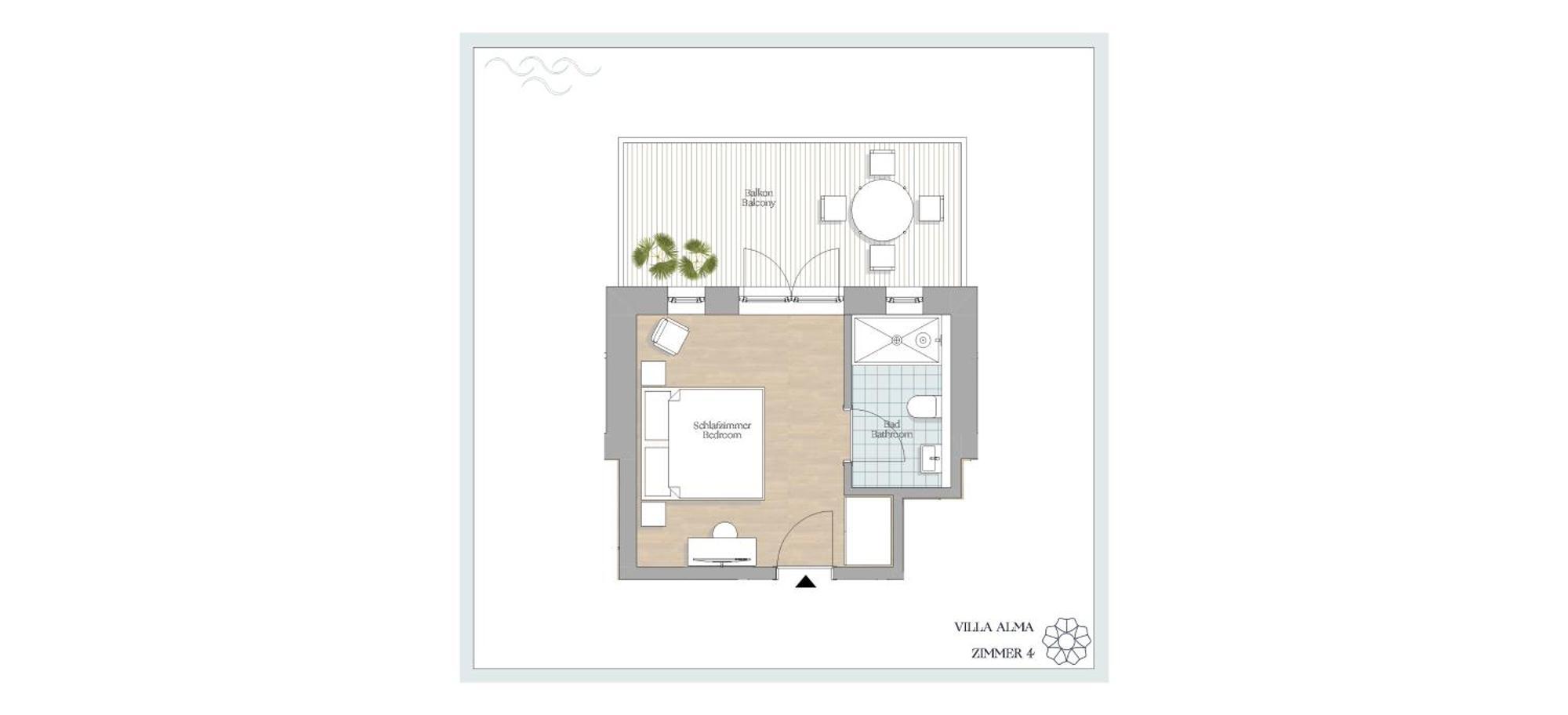 Villa Alma - A Lakeside Boutique Hotel 성길벤 객실 사진