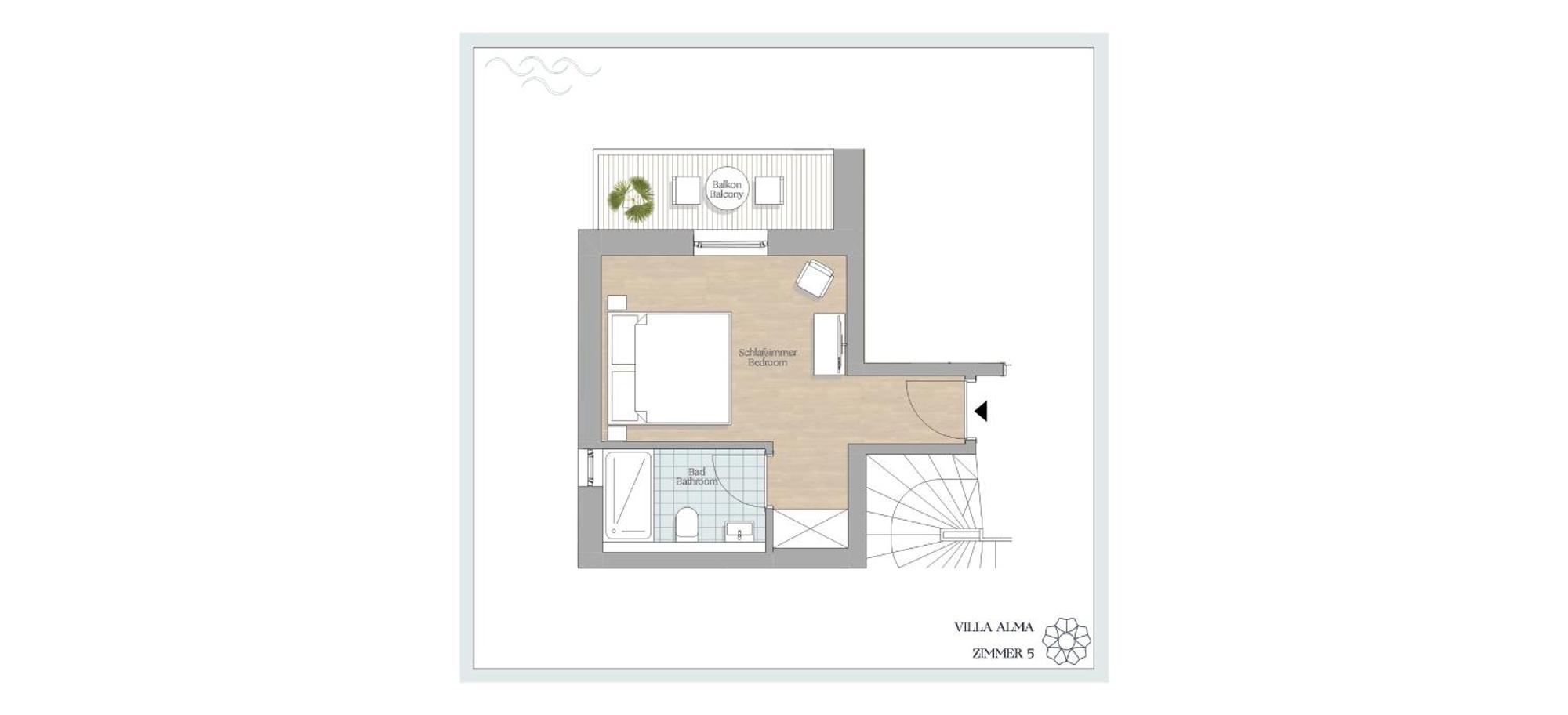 Villa Alma - A Lakeside Boutique Hotel 성길벤 객실 사진