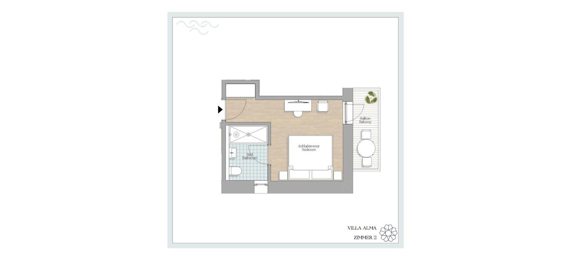Villa Alma - A Lakeside Boutique Hotel 성길벤 객실 사진
